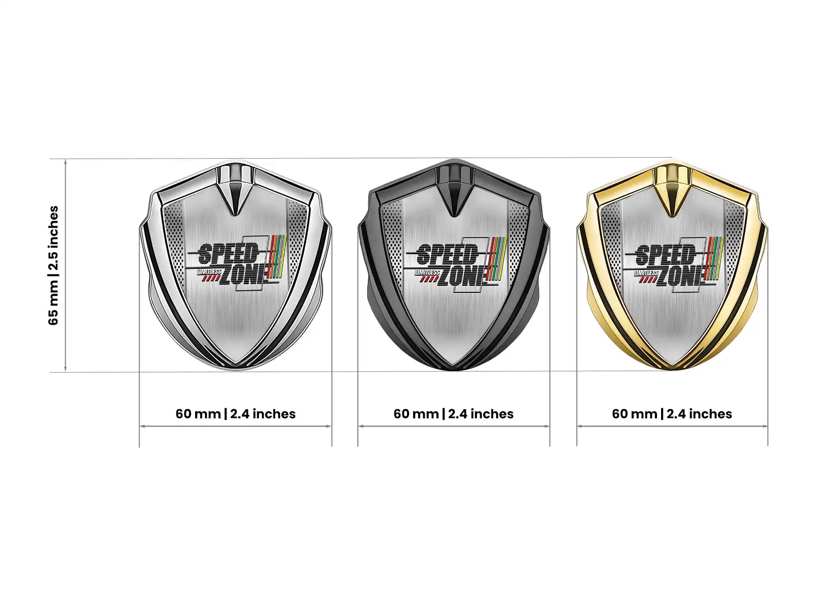 Badge Self Adhesive Sports Design Premium Feel